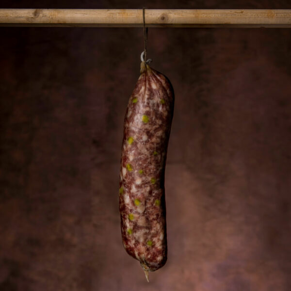 Saucisson à cuire pistaché 4%